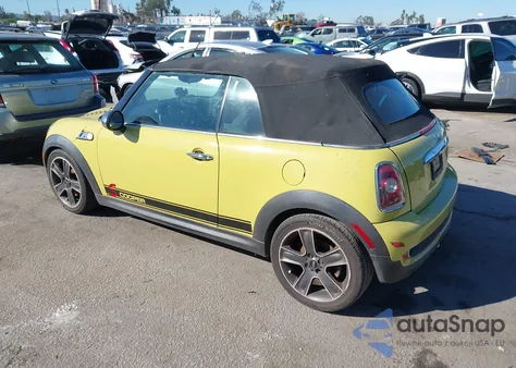 2009 Mini Cooper S из США, поврежденный, VIN WMWMS33579TG89888